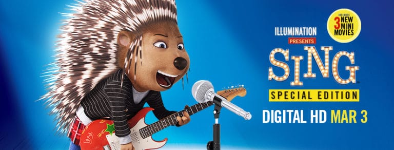 Watch SING tonight on Digital HD #SingMovie #SingSquad