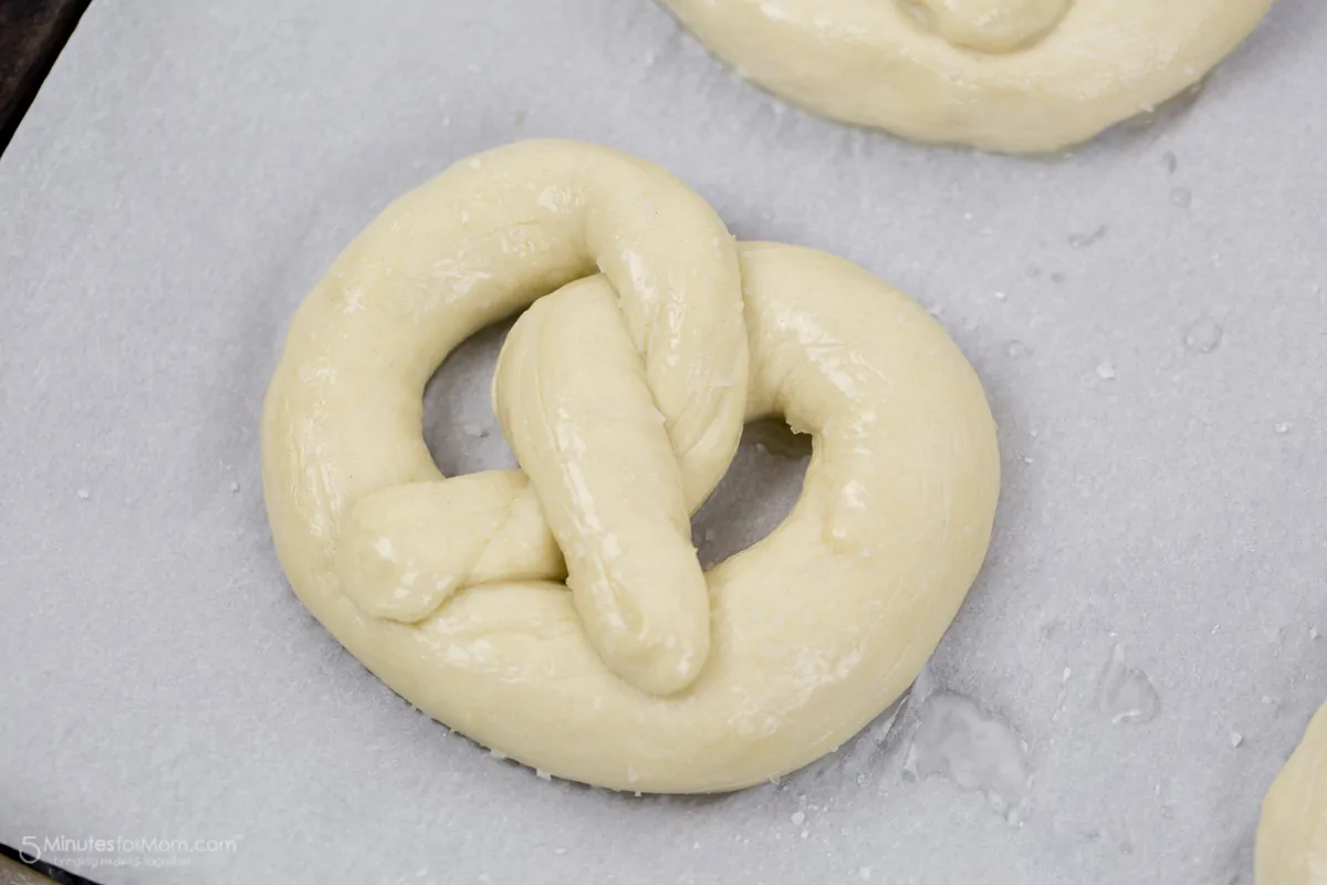 Homemade soft pretzels 