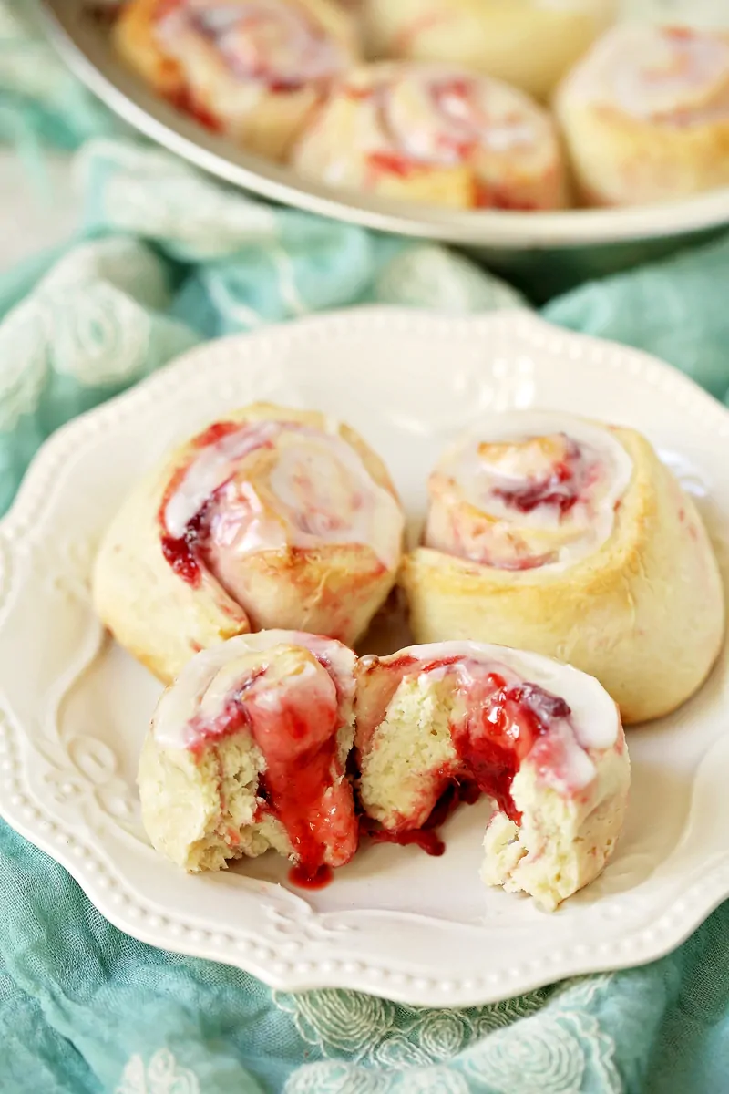 Strawberry Sweet Rolls 4