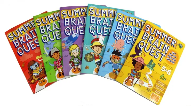 SummerBrainQuest Workbooks