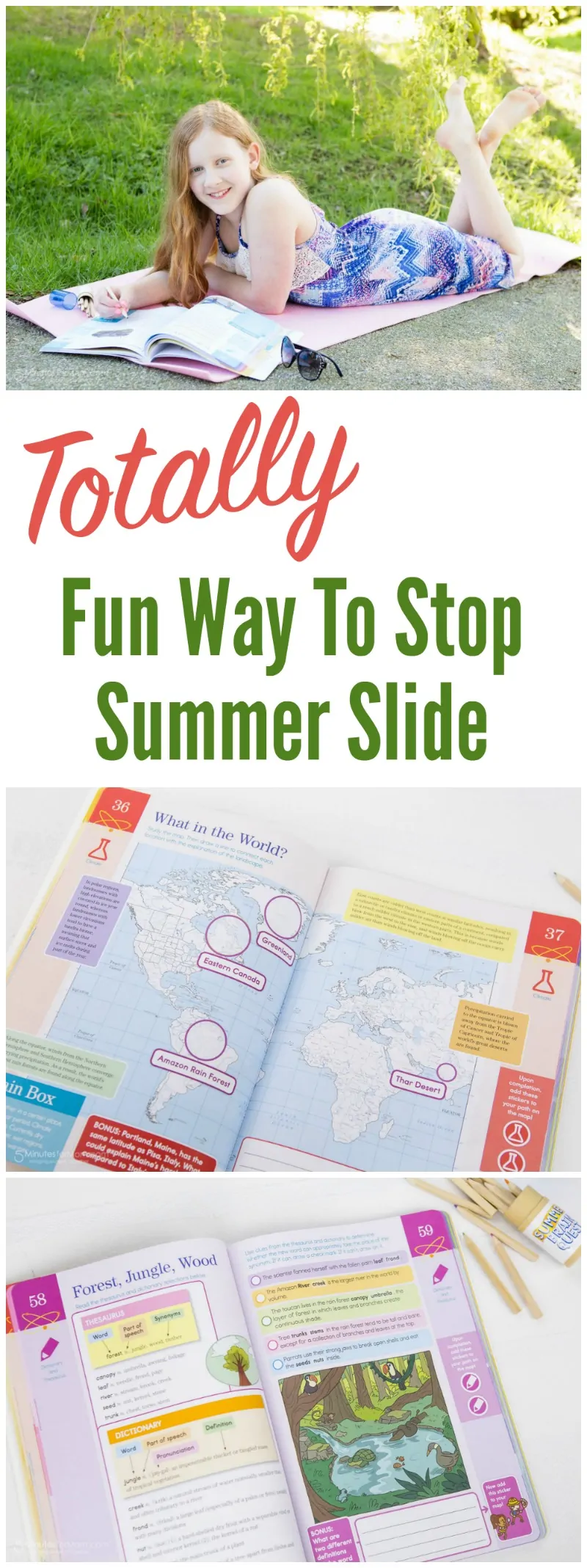 Totally Fun Way To Stop Summer Slide