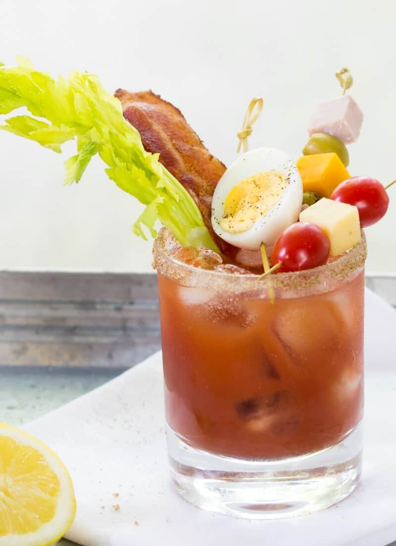 Bacon and Egg Caesar Cocktail Recipe