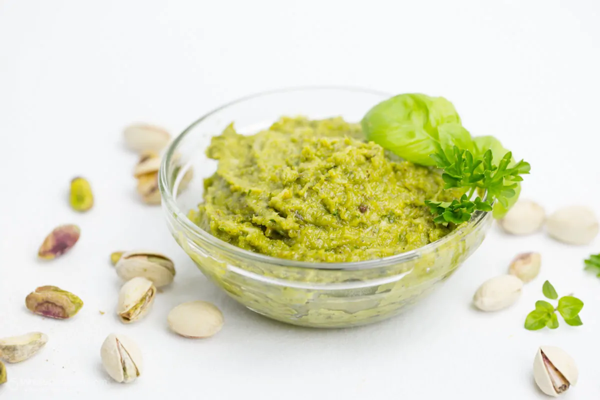 Artichoke and Pistachio Pesto