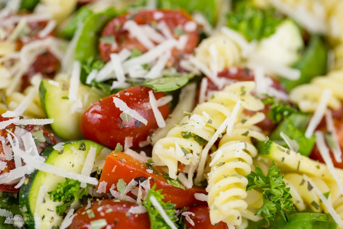 Gluten Free Rotini and Spinach Salad