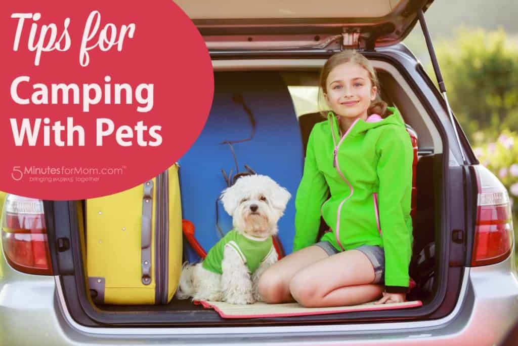 Tips for Camping With Pets 5 Minutes for Mom