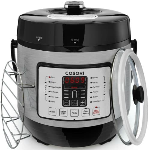 Cosori 6Quart Pressure Cooker 5 Minutes for Mom