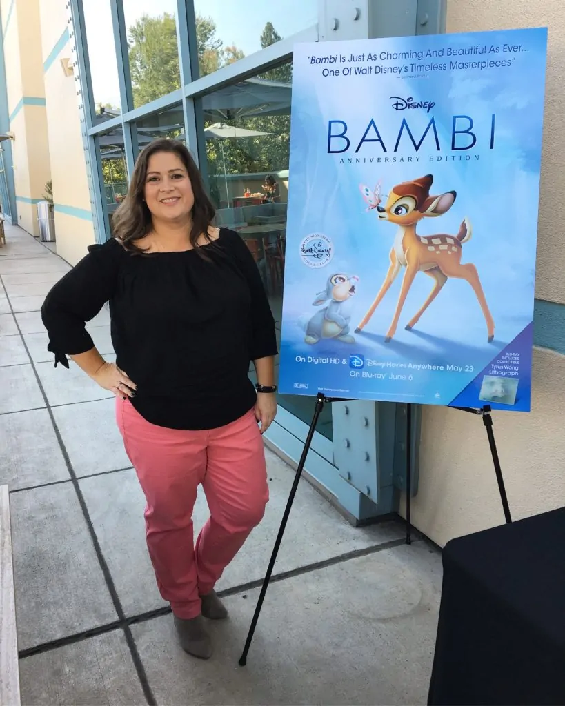 Dawn Cullo - Bambi DVD Large Sign