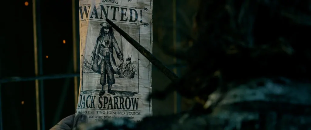 Pirates of the Caribbean: Dead Men Tell No Tales - Jack Sparrow Wanted Poster