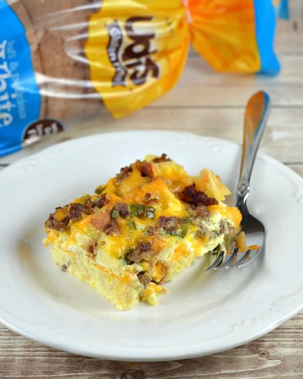 Gluten Free Breakfast Casserole from Quirky Inspired