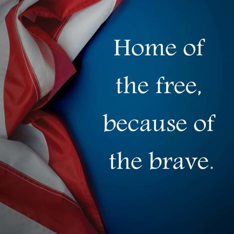 Memorial Day - Home of the free because of the brave - Remembering the fallen