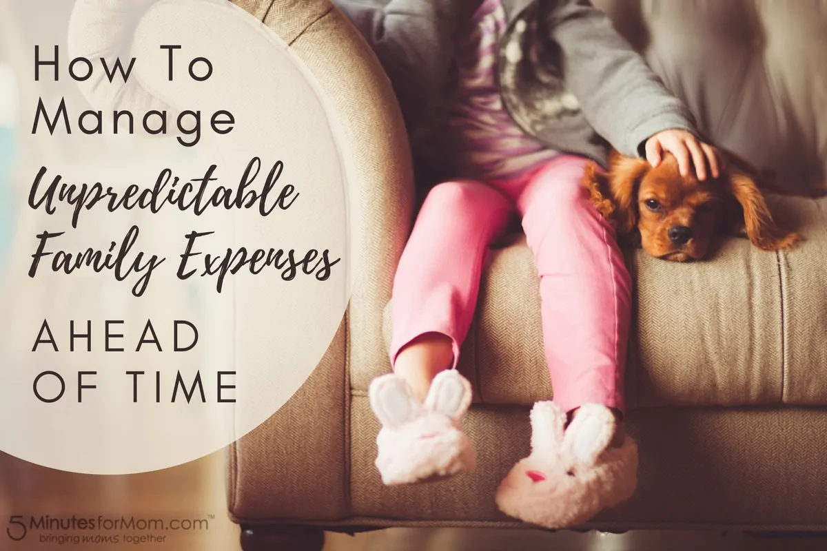 How To Manage Unpredictable Family Expenses Ahead Of Time