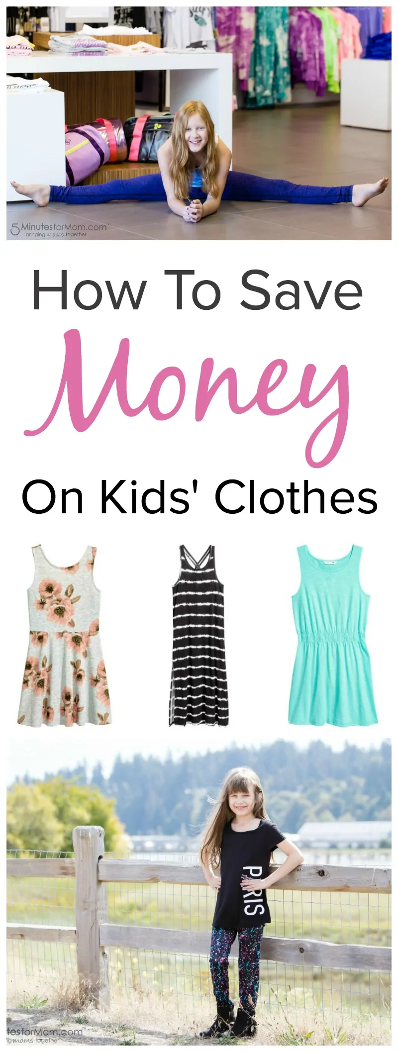 How to Save Money on Kids Clothes