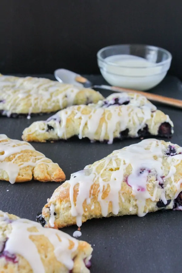 Lemon Blueberry Scones from The Chef Net Door