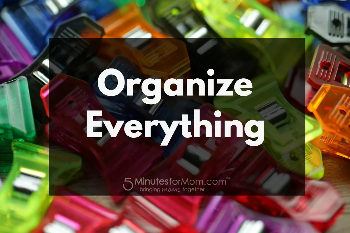 Organize Everything