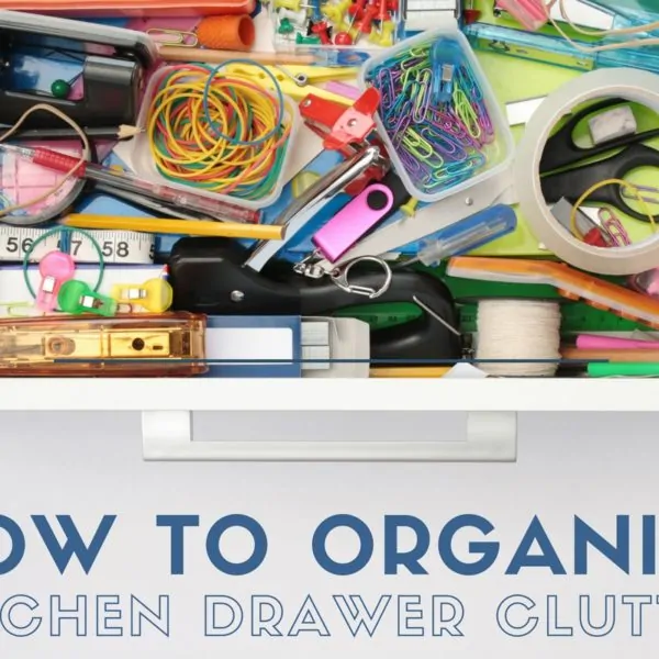 How to Organize Kitchen Drawer Clutter