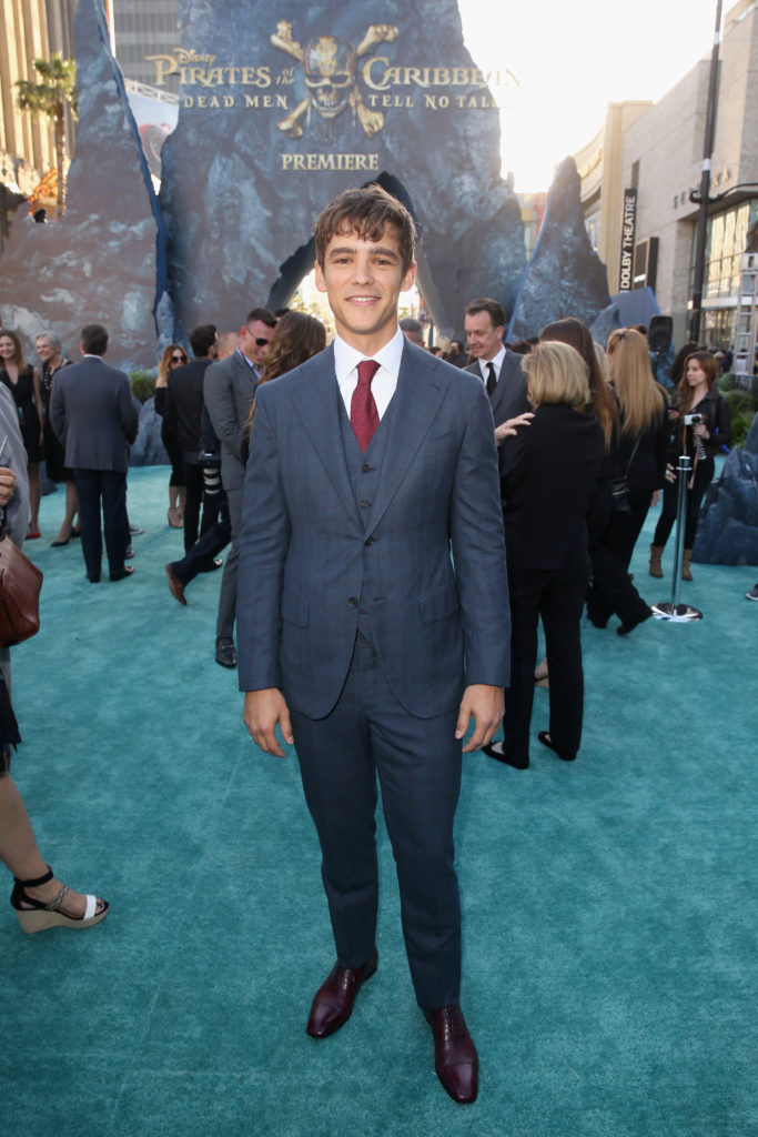 Pirates of the Caribbean: Dead Men Tell No Tales Hollywood Premiere Brenton Thwaites