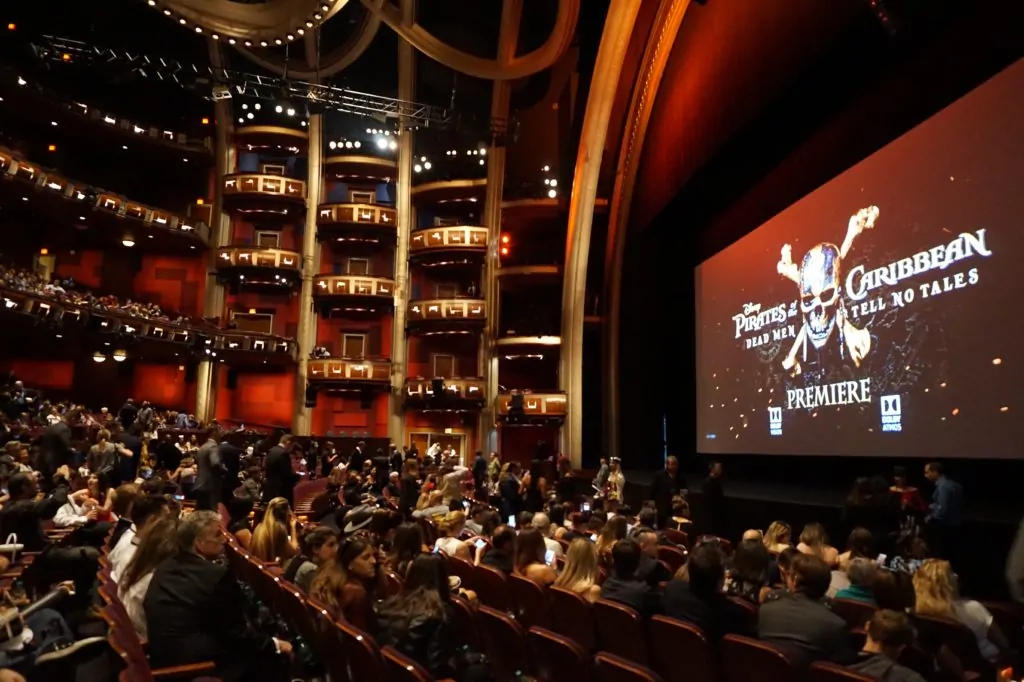 Pirates Caribbean Premiere 2017 - Dolby - Interior