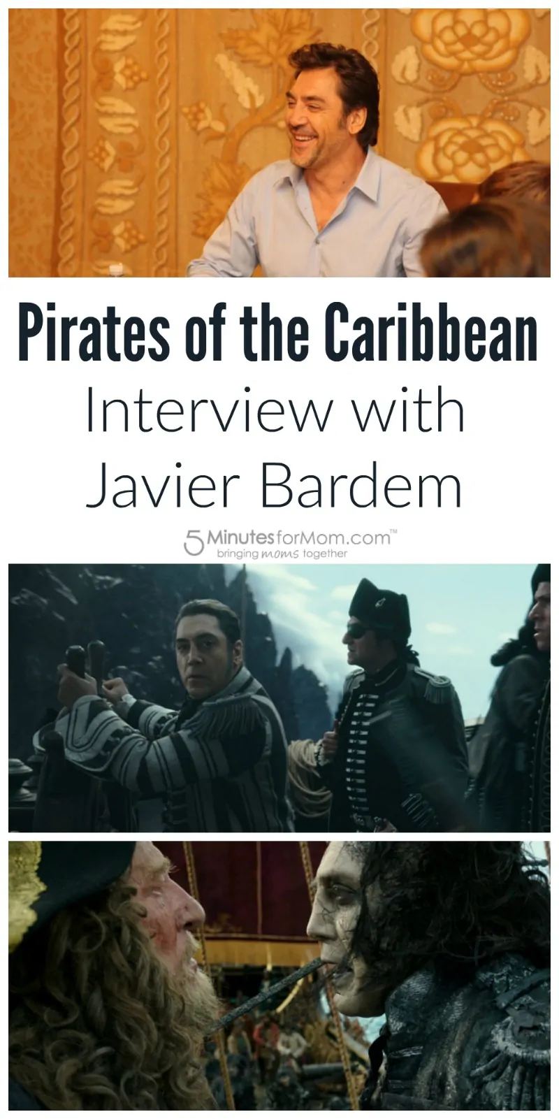 Pirates of the Caribbean Interview with Javier Bardem