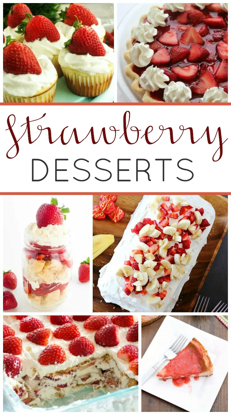 Strawberry Desserts