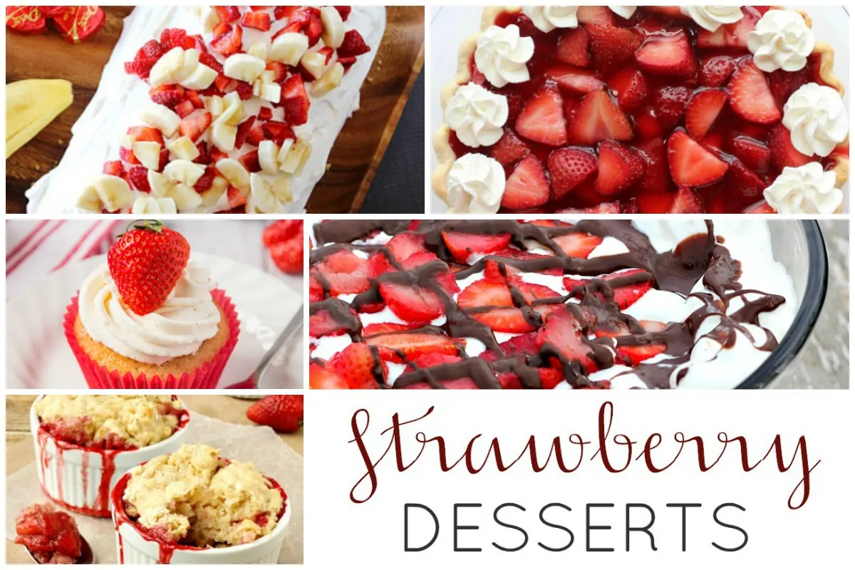 Sweet Strawberry Desserts