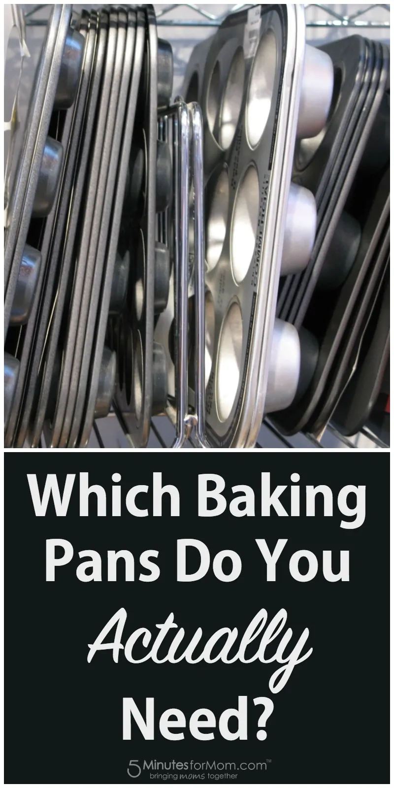 Which baking pans do you actually need