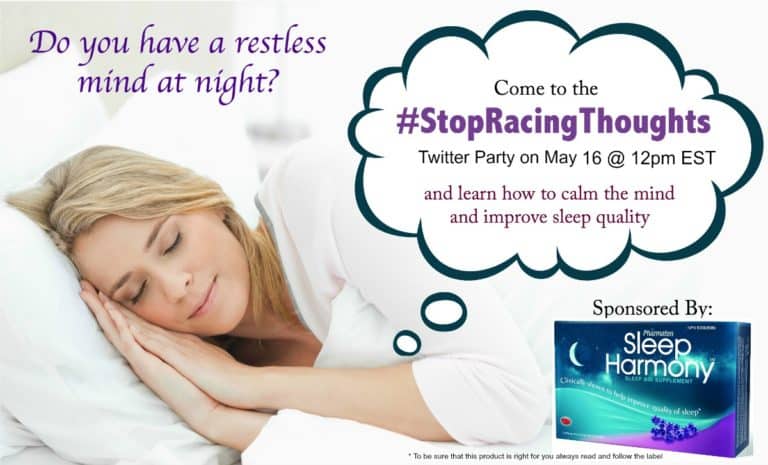Stop Racing Thoughts Twitter Party
