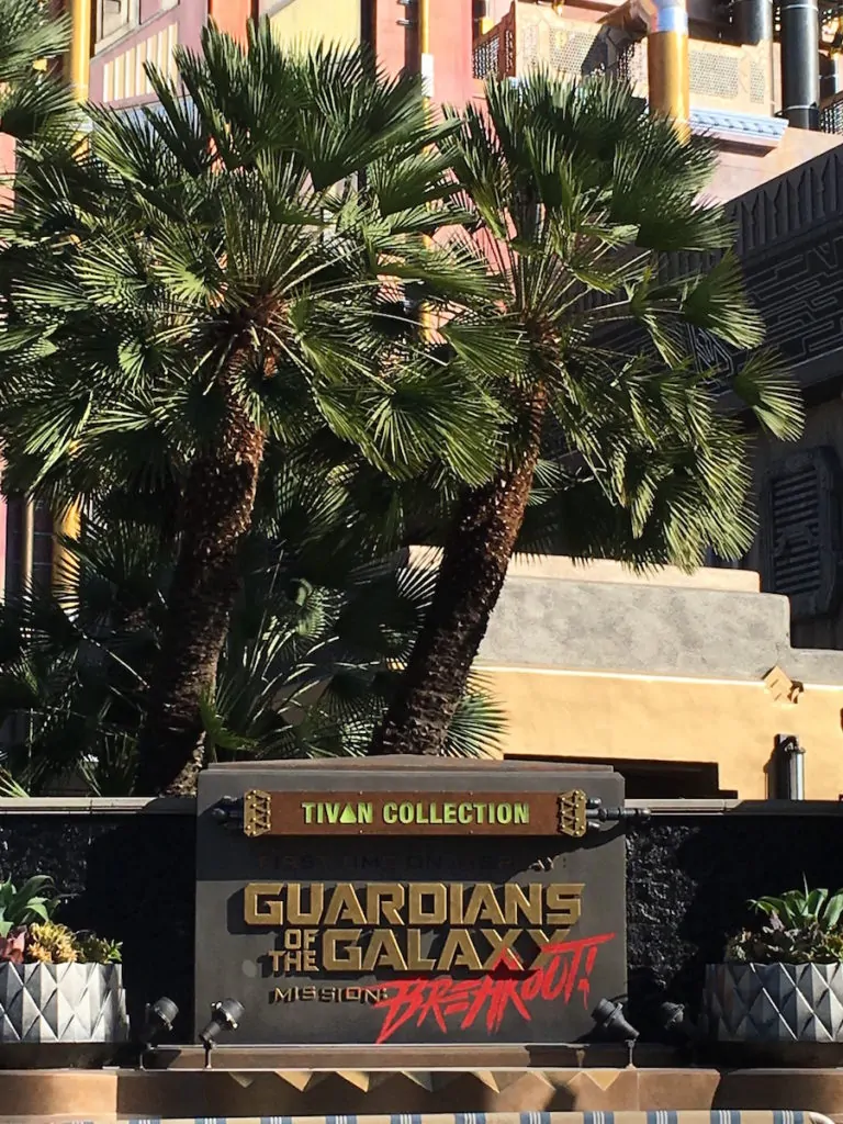 Guardians of the Galaxy- Mission: BREAKOUT at Disney California Adventure