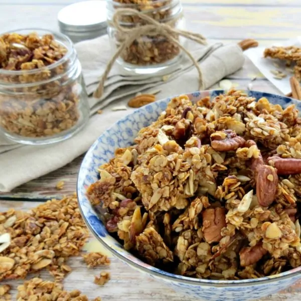 Nutty Homemade Granola Recipe