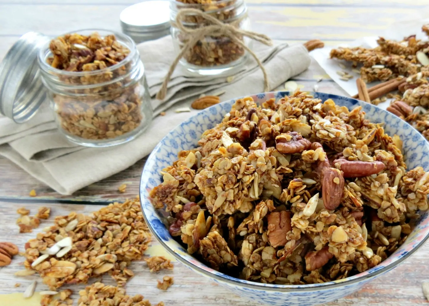 Nutty Homemade Granola Recipe