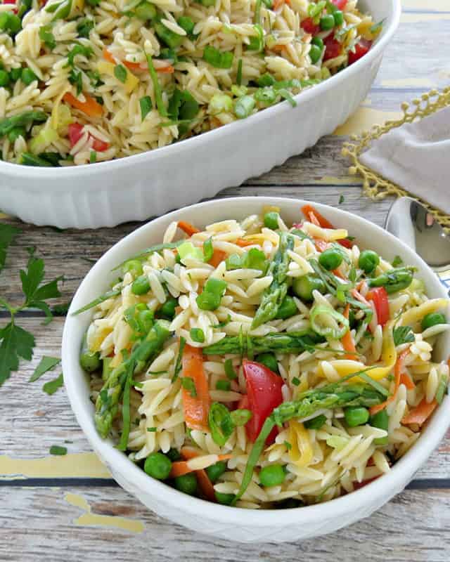 Summer Pasta Salad with Lemon Vinaigrette Recipe
