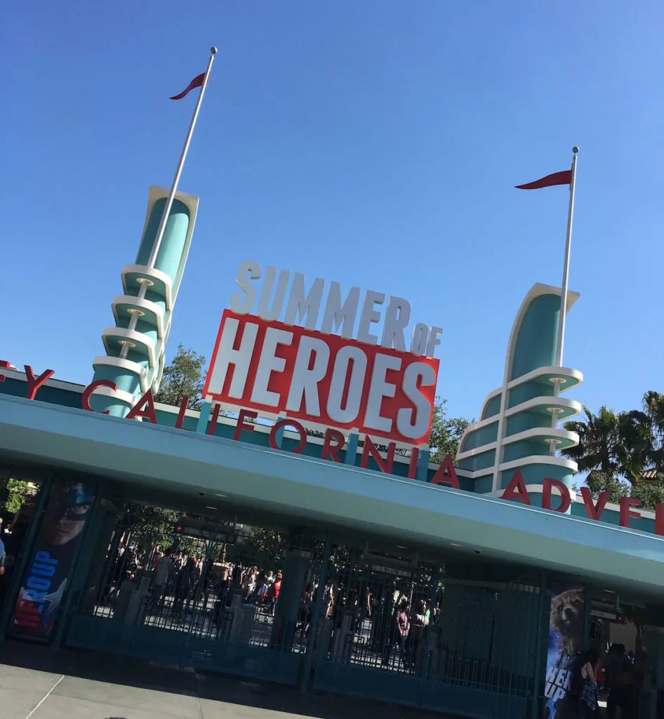 Summer of Heroes at Disney California Adventure