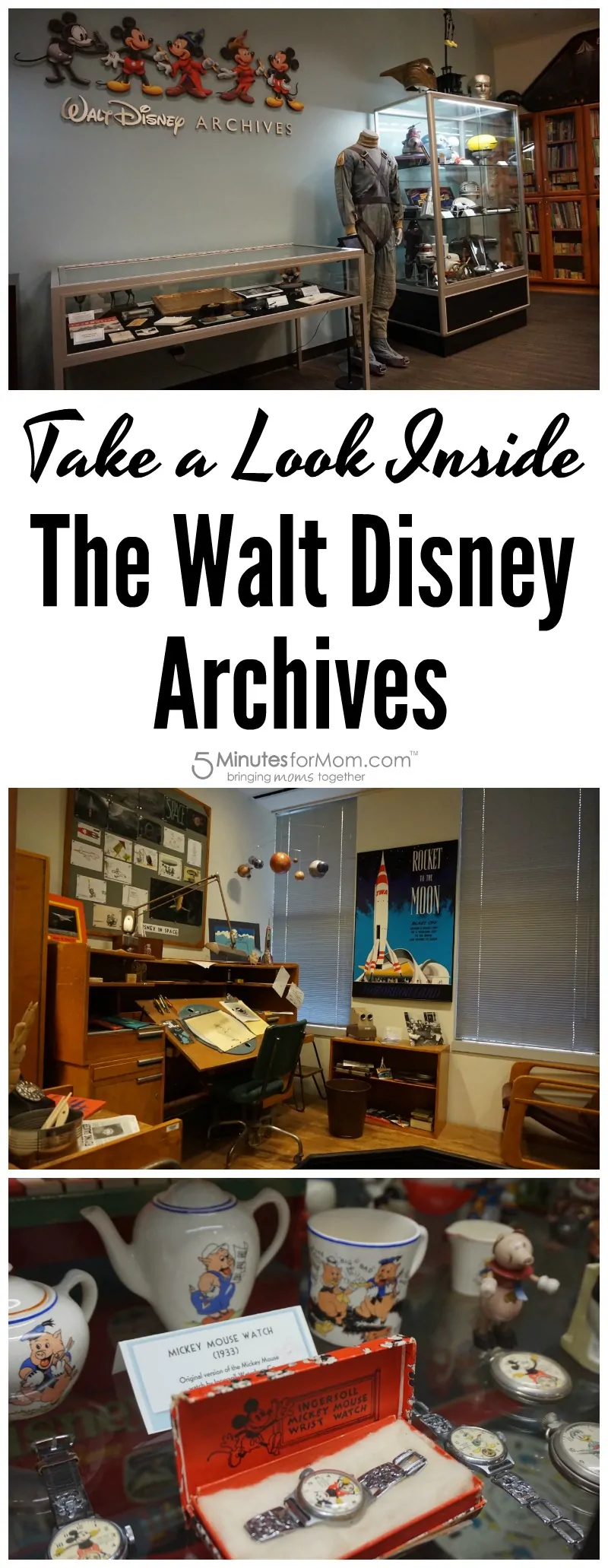 Take A Look Inside The Walt Disney Archives