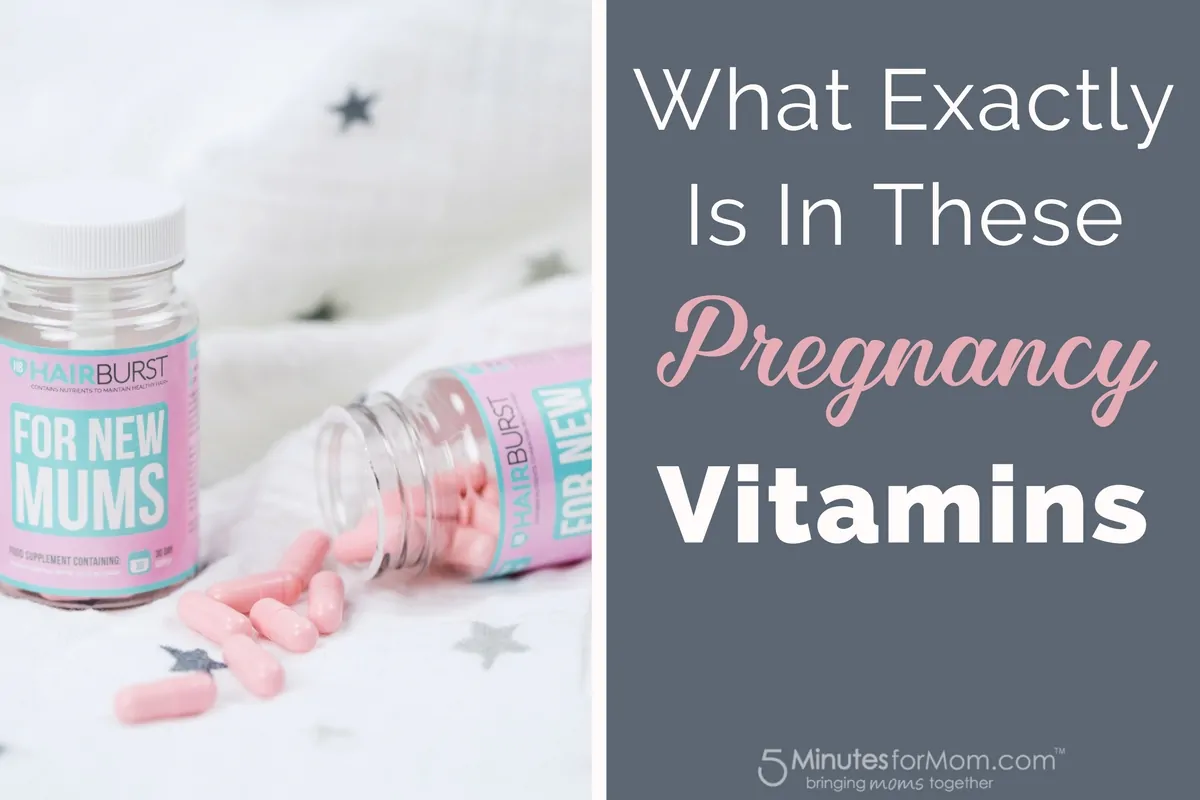 What exactly is in these pregnancy vitamins