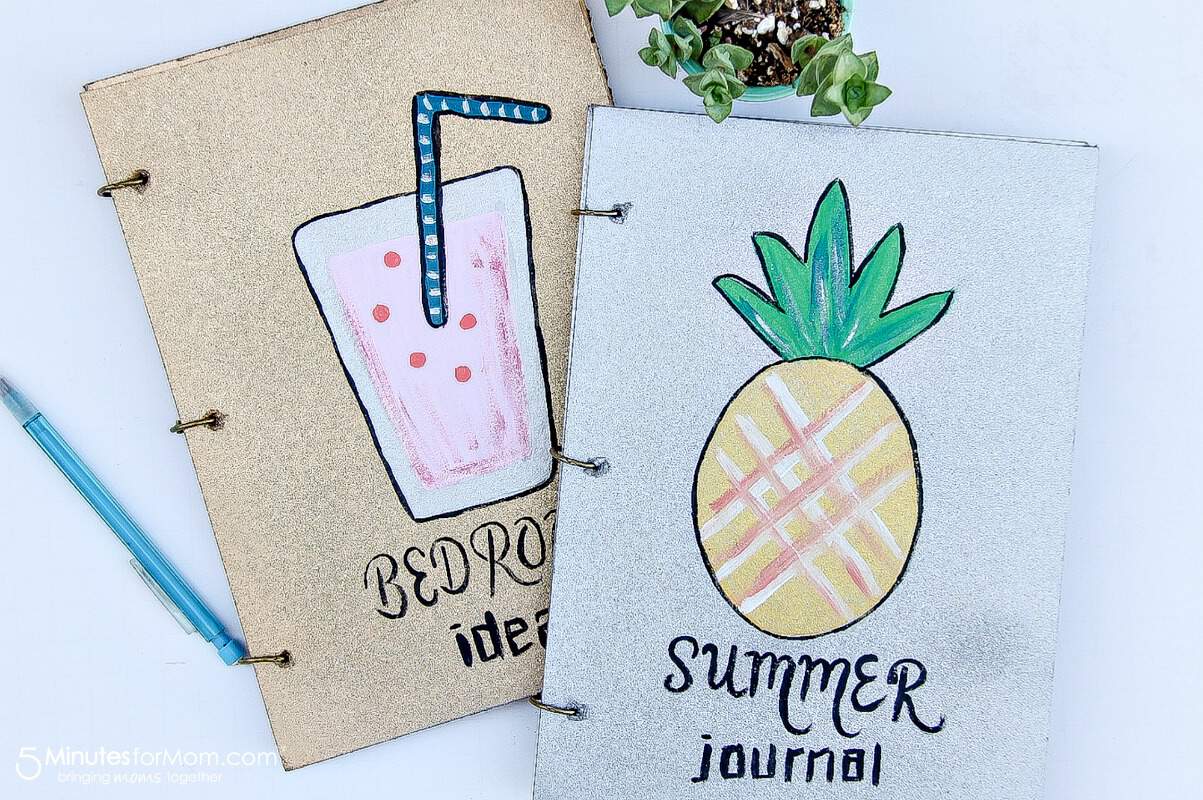 Kids Will Love These Handmade Journals for Summer