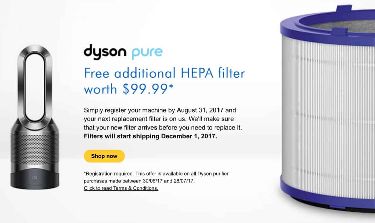 Dyson HEPA filter