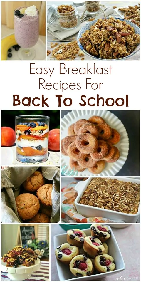 Easy Breakfast Recipes For Back To School - Quick Recipes