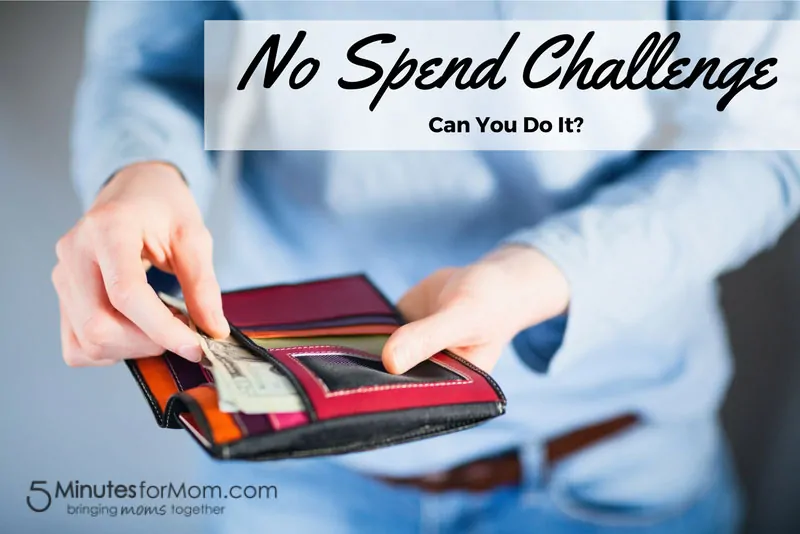 No Spend Challenge - Can You Do It?