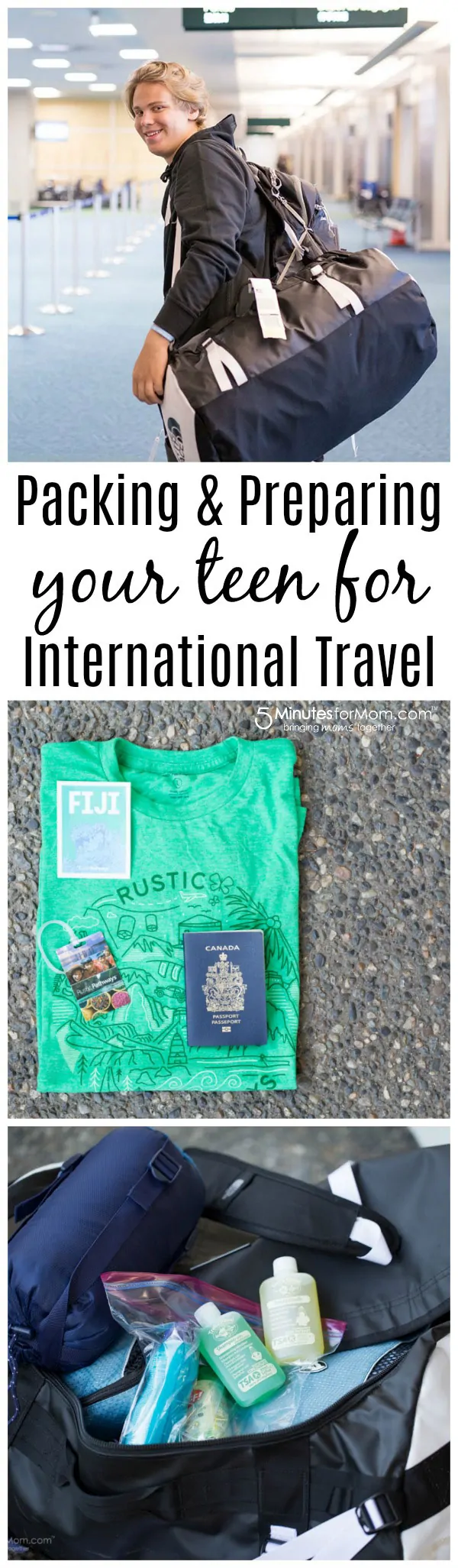 Packing and Preparing Teens for International Travel