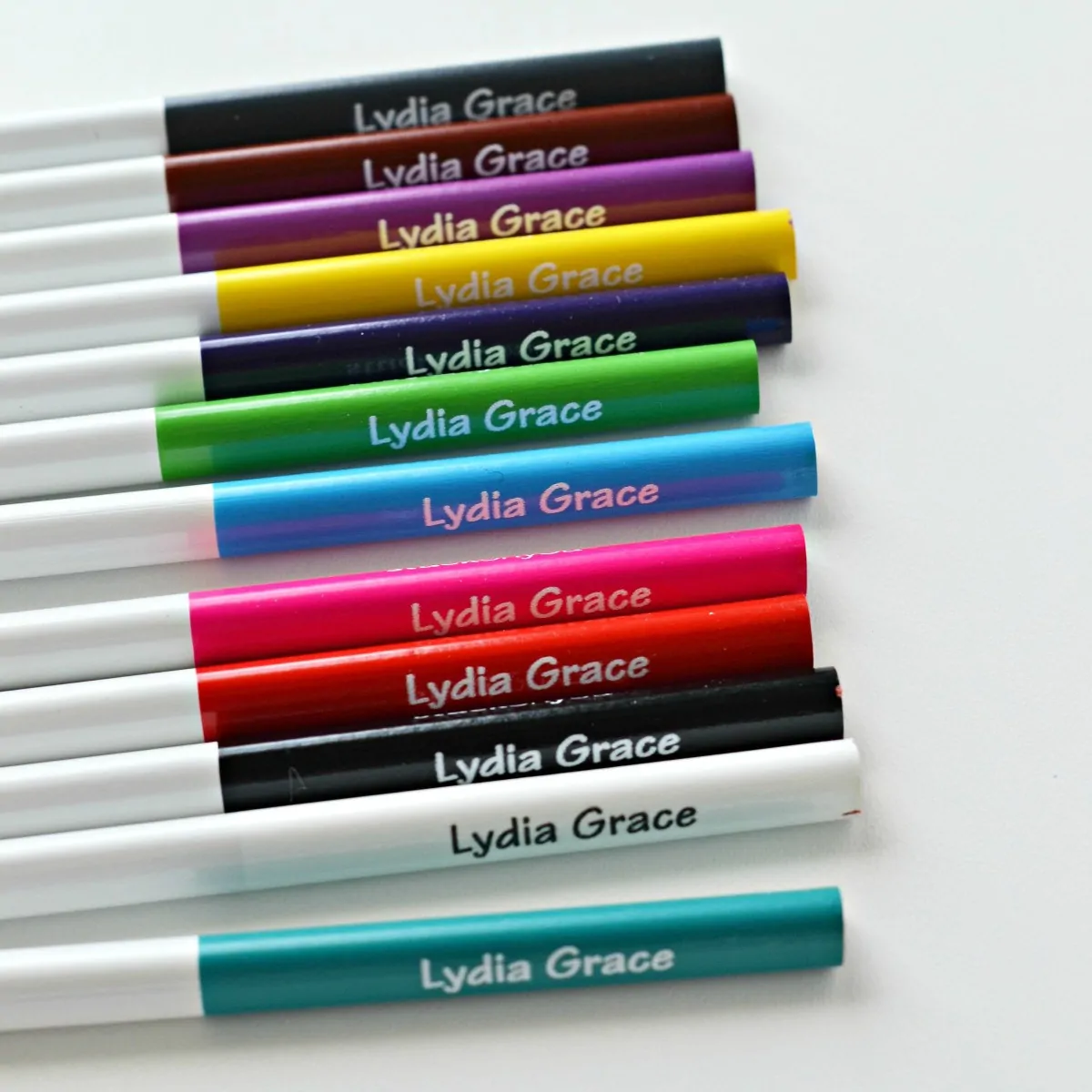 Personalized Colored Pencils