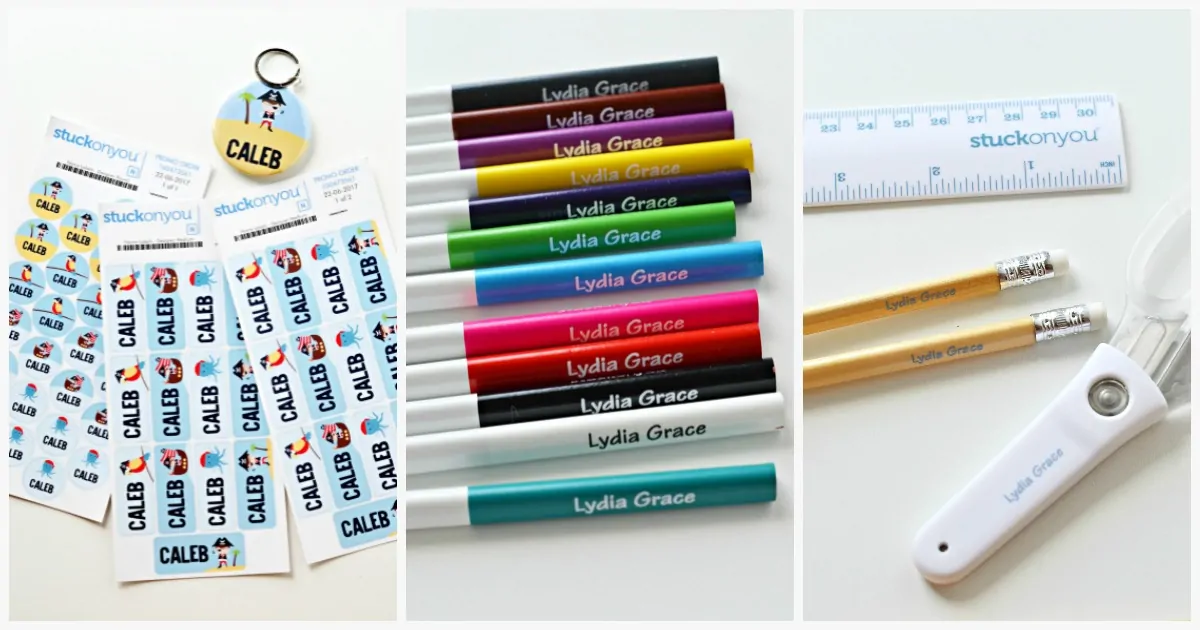 Personalized School Supplies