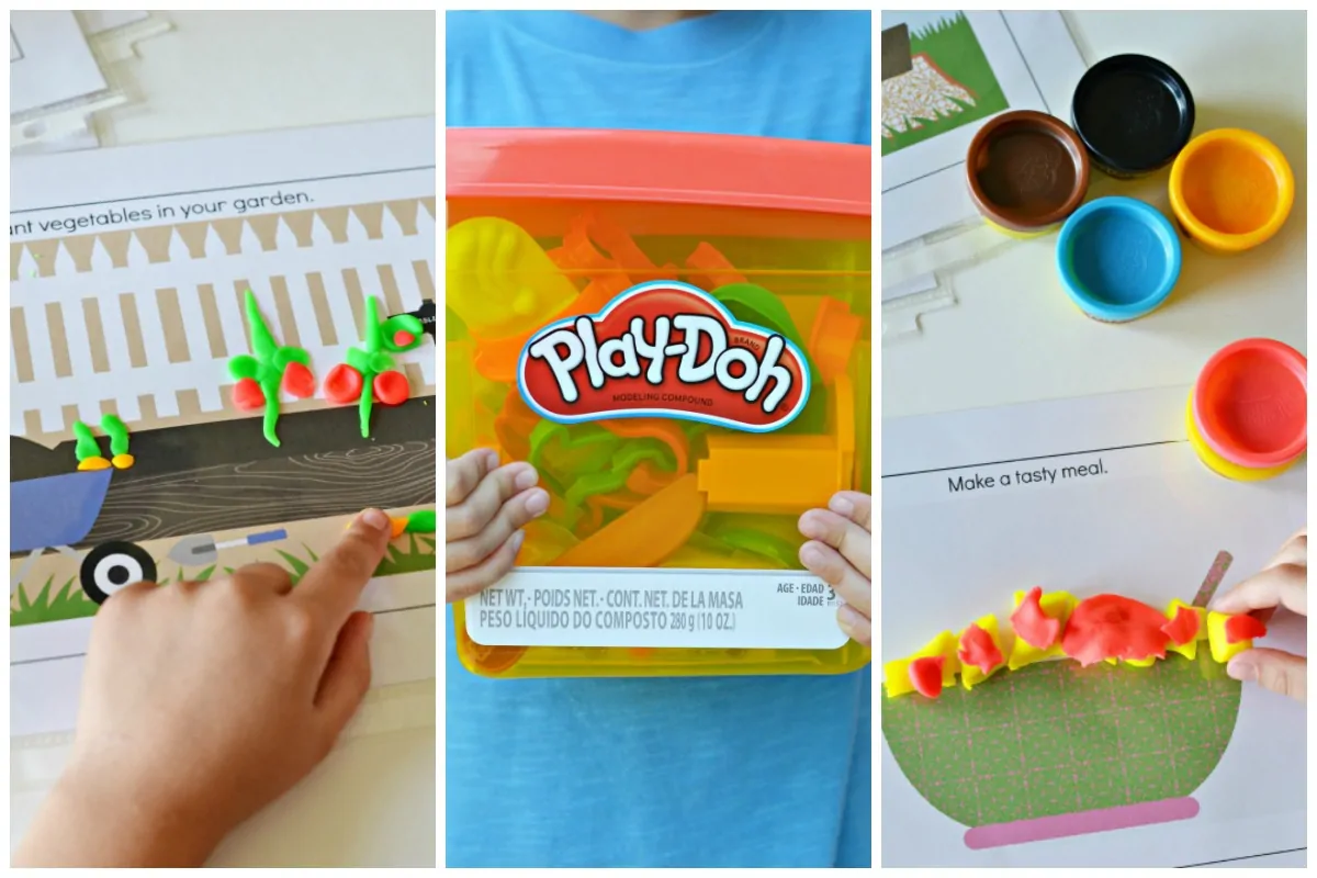 Play Doh Learning Activities Printable Mats