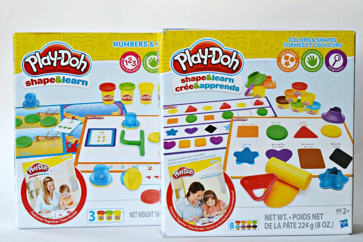 Play Doh Shape and Learn Sets