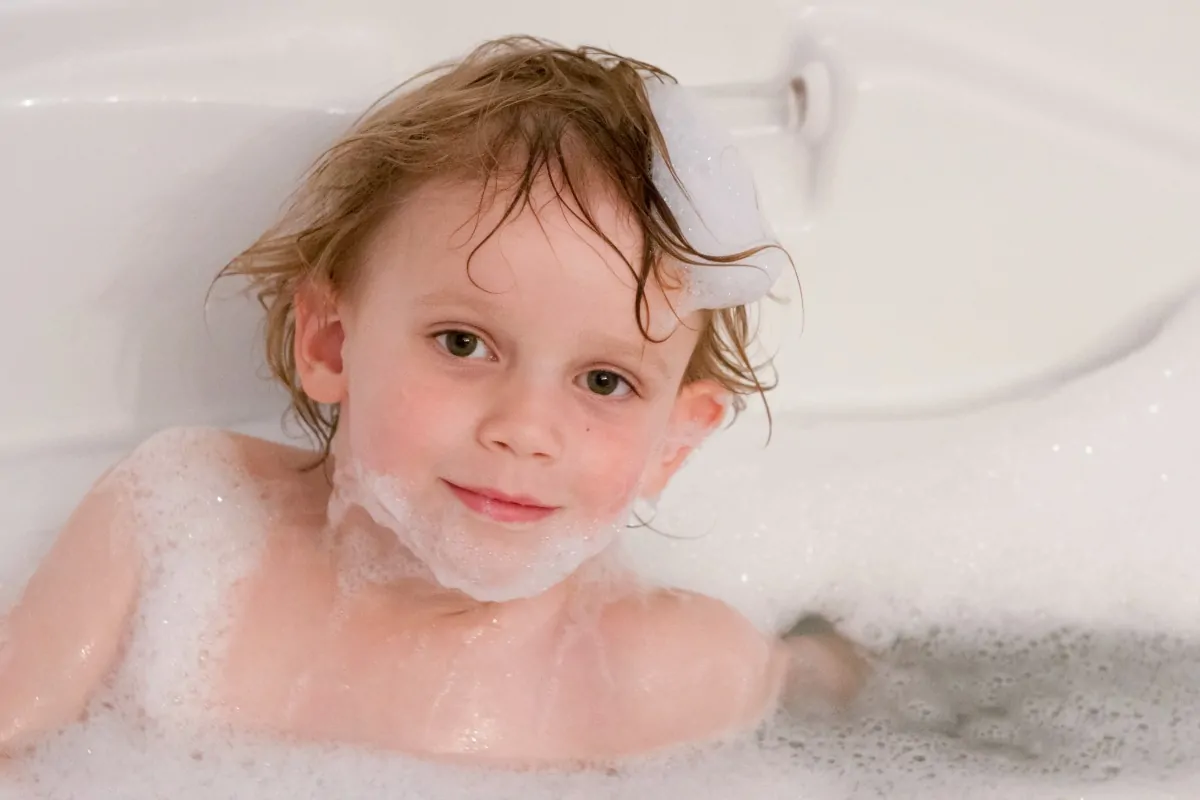 Bath bubble fun