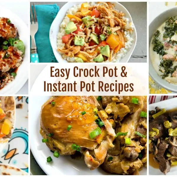 Easy Crock Pot and Instant Pot Recipes and our Delicious Dishes Recipe Party