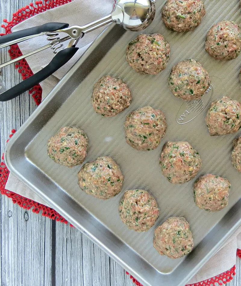 Gluten-Free Parmesan Meatballs