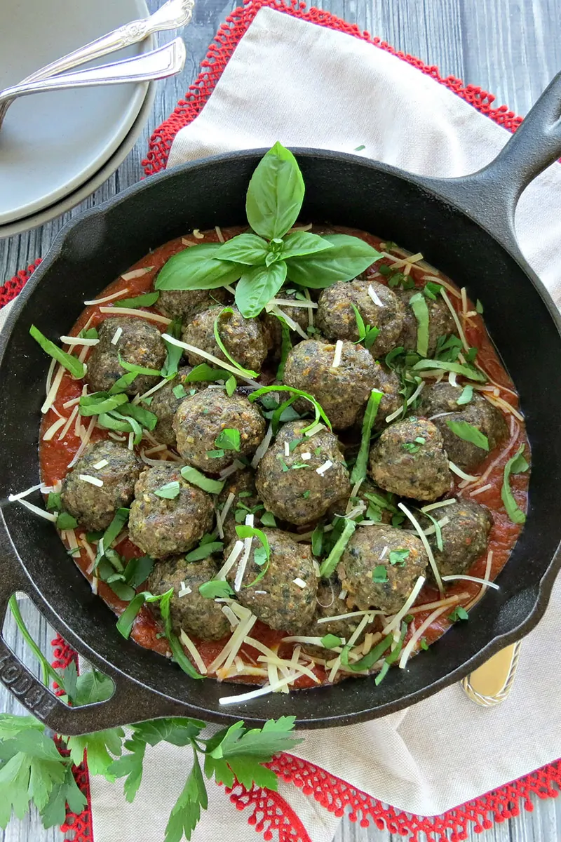 Gluten-Free Parmesan Meatballs