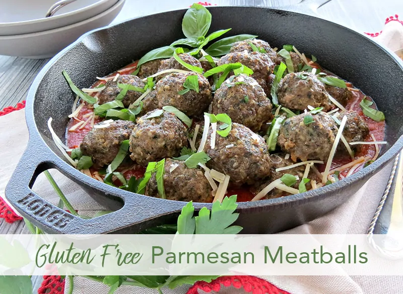 Gluten-Free Parmesan Meatballs