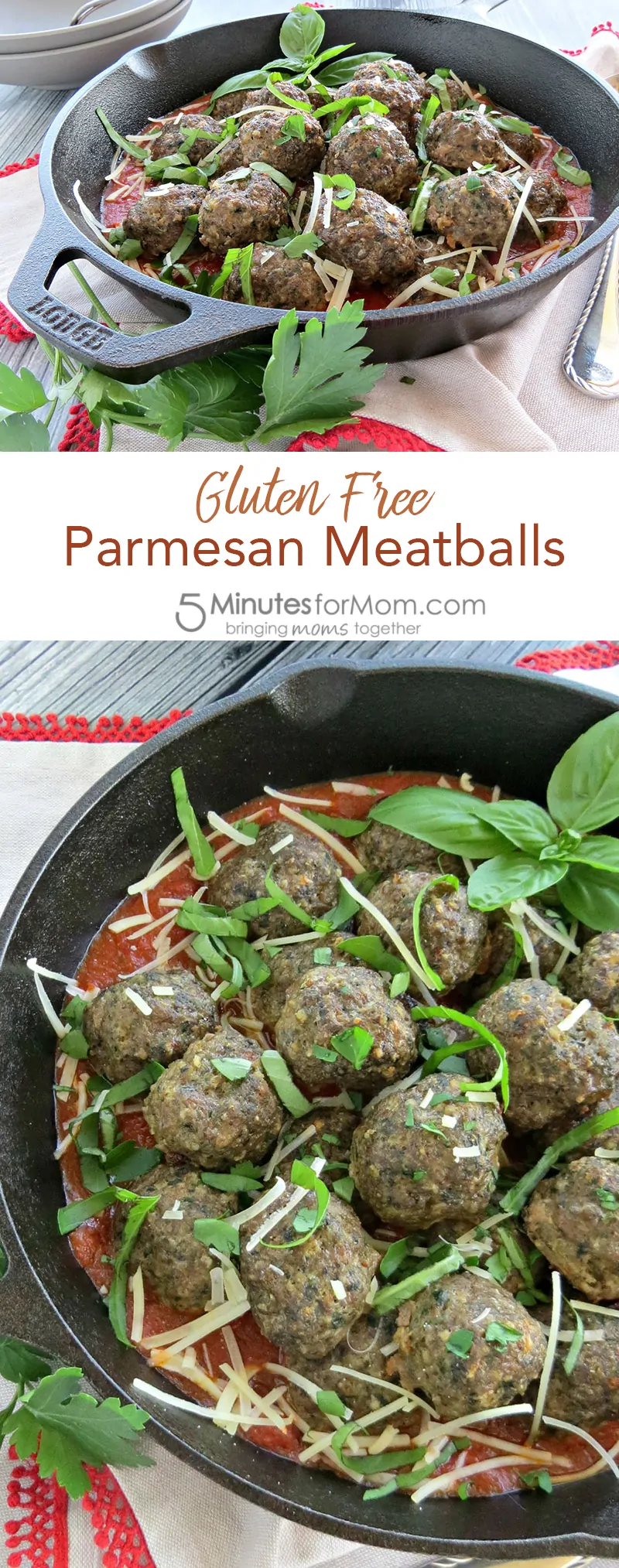 Gluten-Free Parmesan Meatballs