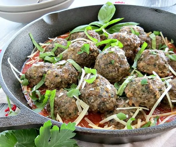 Gluten Free Parmesan Meatballs Recipe