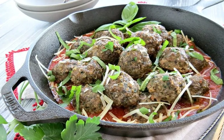 Gluten-Free Parmesan Meatballs